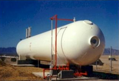 Anhydrous Ammonia Storage Tanks